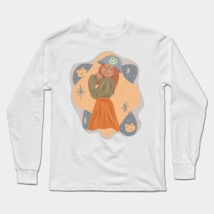 Frog Girl #1d Long Sleeve T-Shirt